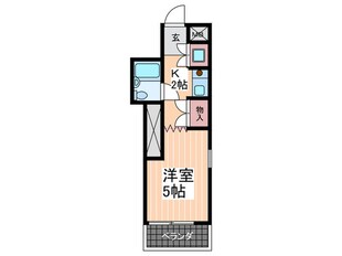 コーポ北町の物件間取画像